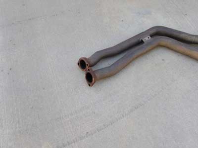 BMW Exhaust System Modified with Flowmaster Muffler and Center Catalytic Converters 18307555350 2006-2008 E85 E86 Z42